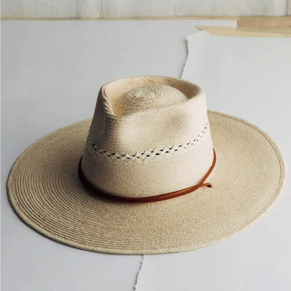 Imogene + Willie handwoven vented guatemalan palm hat - Picture 3 of 4